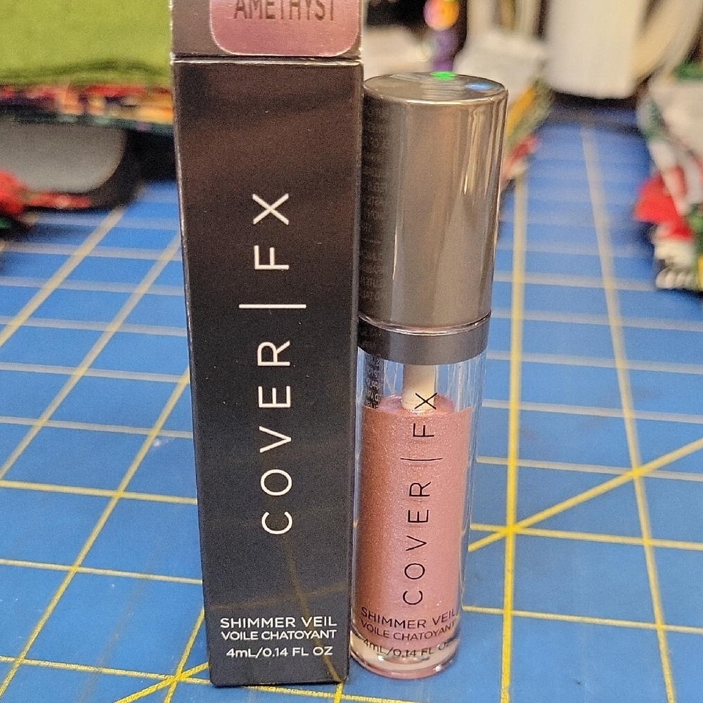 COVER FX Shimmer Veil 4ml New in Box Amethyst